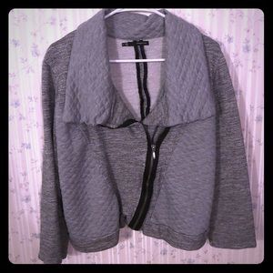 Asymmetrical quilted Jacket